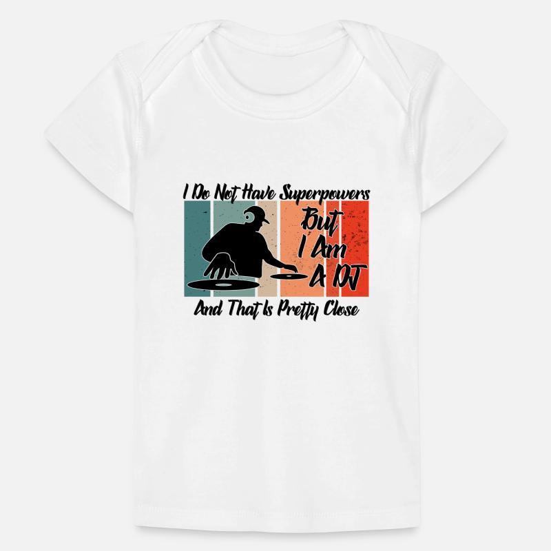 DJ Superpowers Baby Premium Organic T-shirt