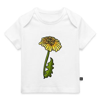Pissenlit - T-shirt Premium bébé bio - blanc - Devant