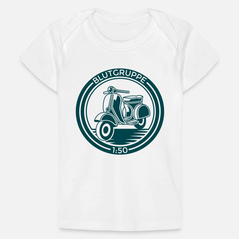 Zweitakter Roller Geschenk Gemisch Baby Premium Organic T-Shirt