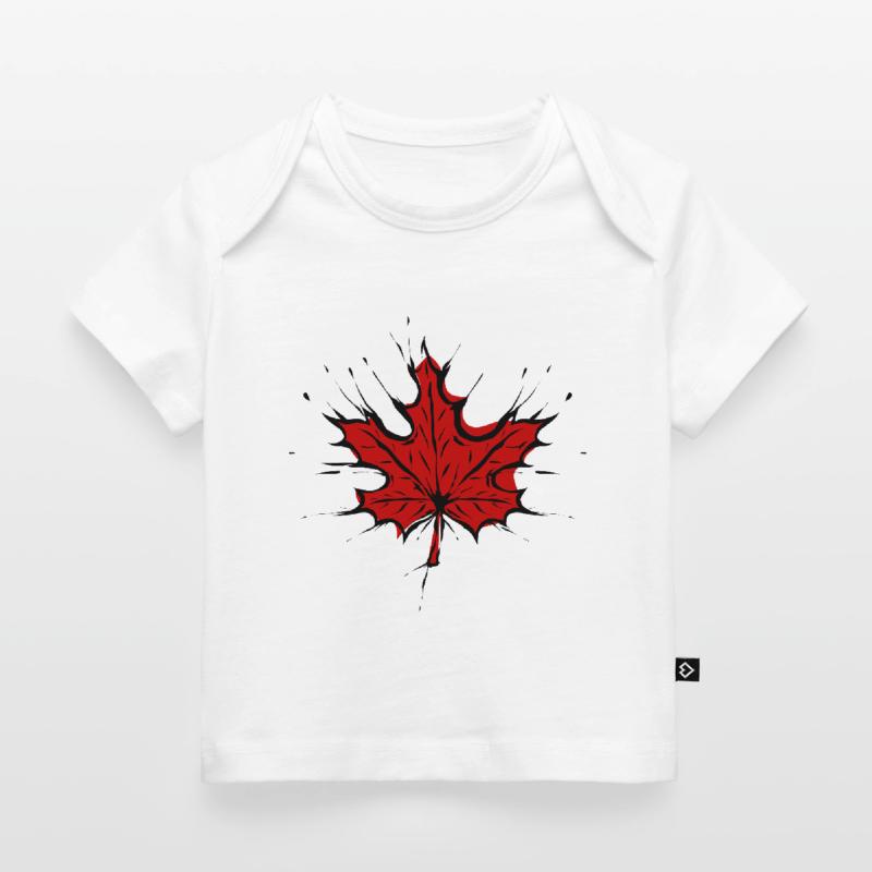 Maple Maple Leaf Baby Premium Organic T-shirt
