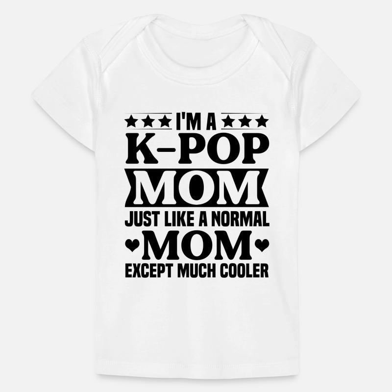 K-Pop Kpop Mama Geschenkidee Baby Premium Organic T-Shirt