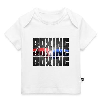 Boxe - T-shirt Premium bébé bio - blanc - Devant