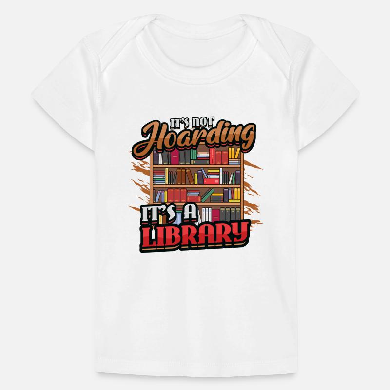 A library collector does not hoard. Baby Premium Organic T-shirt