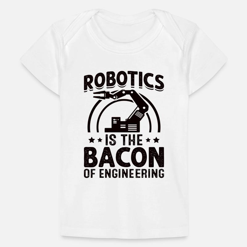 Programmeur de robots Technicien en automatisation T-shirt Premium bébé bio