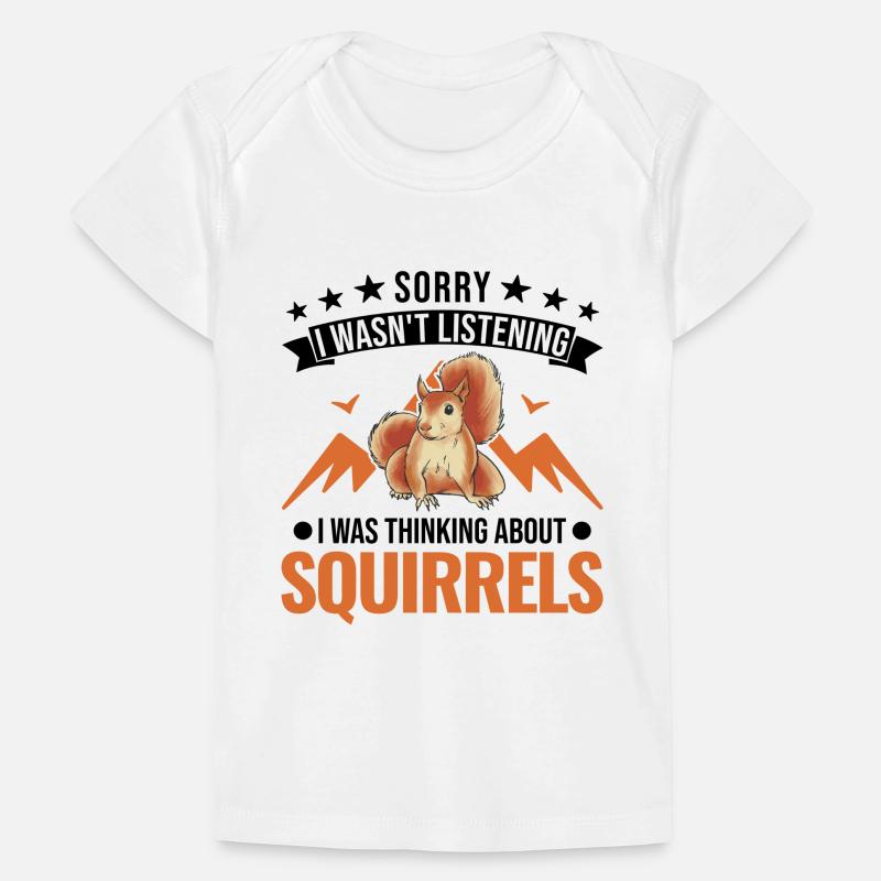 Squirrel Gift Grey Squirrel Baby Premium Organic T-shirt