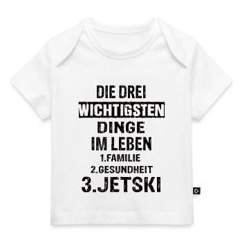 Jetski - Baby Premium Organic T-Shirt - Weiß - Vorne