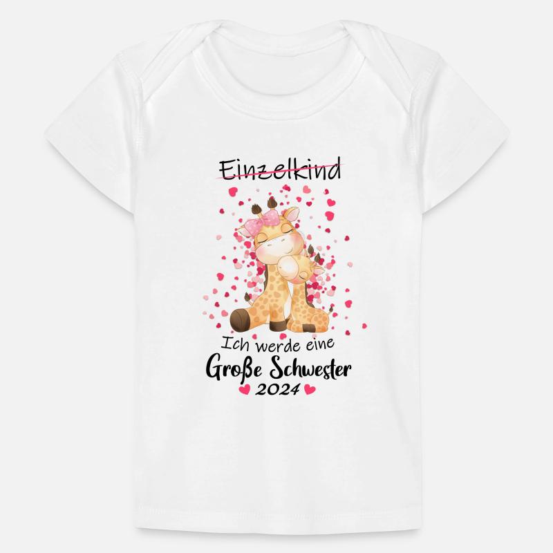 Ich Werde Eine Große Schwester 2024 Baby Premium Organic T-Shirt