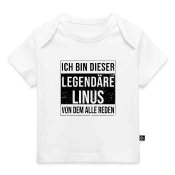 Je suis cette légende pour Linus - T-shirt Premium bébé bio - blanc - Devant