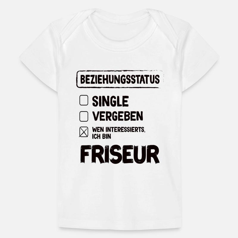 Statut de la relation avec le coiffeur T-shirt Premium bébé bio
