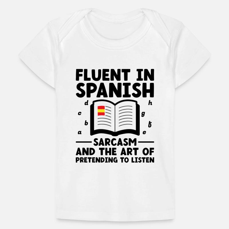 Professeur de langues étrangères École Professeurs de langues T-shirt Premium bébé bio