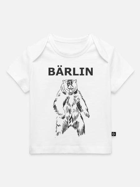Berliner Bär - Baby Premium Organic T-Shirt - Weiß