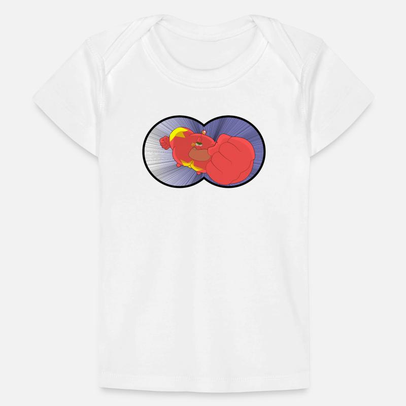 Captain Biceps Baby Premium Organic T-shirt