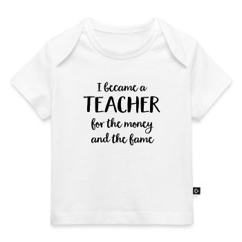 Enseignants - T-shirt Premium bébé bio - blanc - Devant