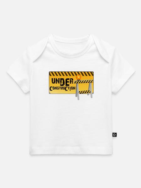 Bau - Baby Premium Organic T-Shirt - Weiß