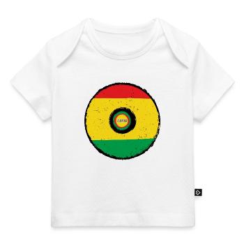 Disco Underground Soundsystem - T-shirt Premium neonato bio - bianco - Fronte