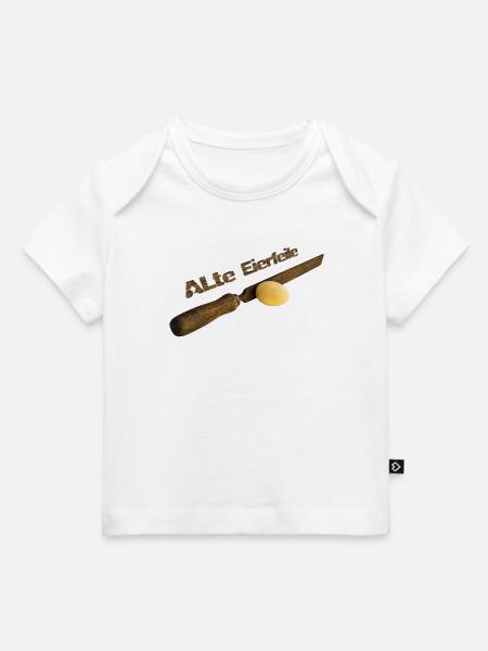 Alte Eierfeile - Baby Premium Organic T-Shirt - Weiß