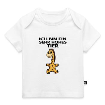 Teamleiter Giraffe Trainer Leitung Chef - Baby Premium Organic T-Shirt - Weiß - Vorne