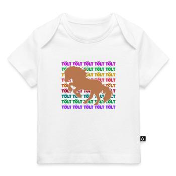 Tölt Horses Saying Icelandic Horses Horse Love Ross - Baby Premium Organic T-shirt - white - Front