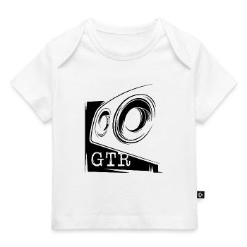 gtr skyline car cars icon logo icon graphic - Baby Premium Organic T-shirt - white - Front