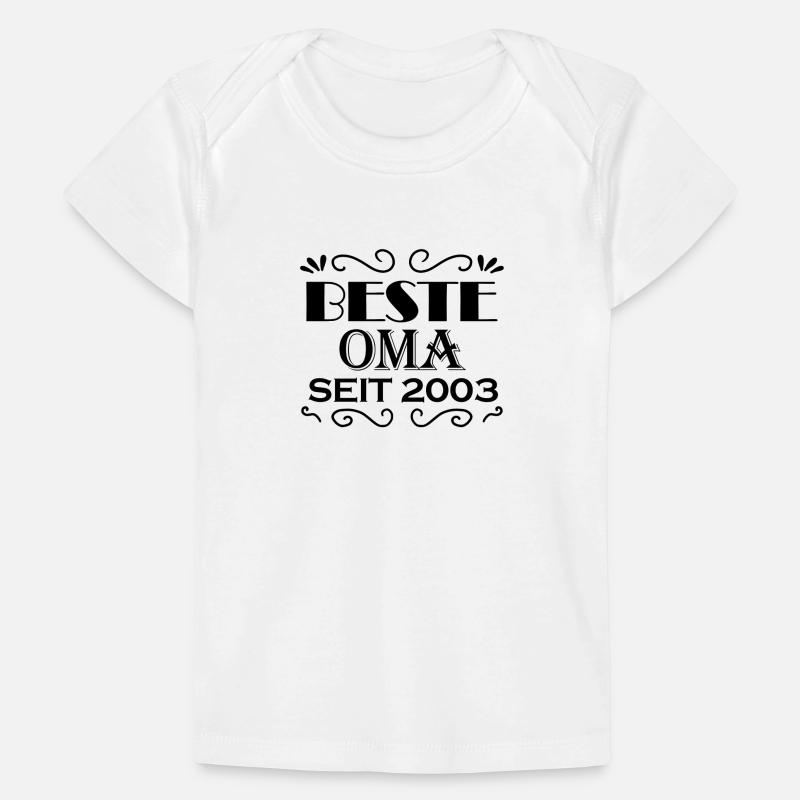 Beste Oma seit 2003 - Oma Geschenk Baby Premium Organic T-Shirt