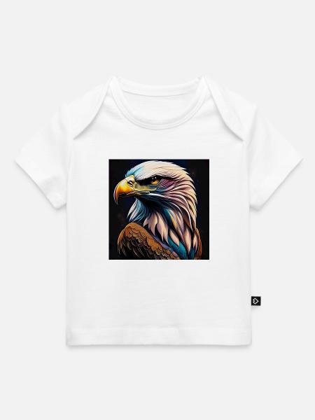 Adler - Baby Premium Organic T-Shirt - Weiß