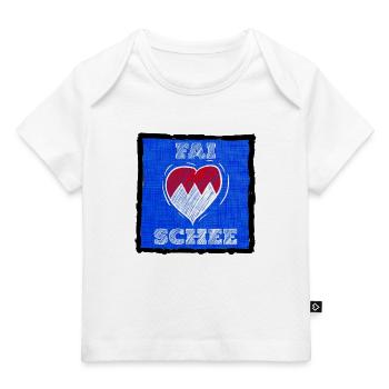 FAI SCHEE - fränkischer Dialekt ist doch schön. - Baby Premium Organic T-Shirt - Weiß - Vorne