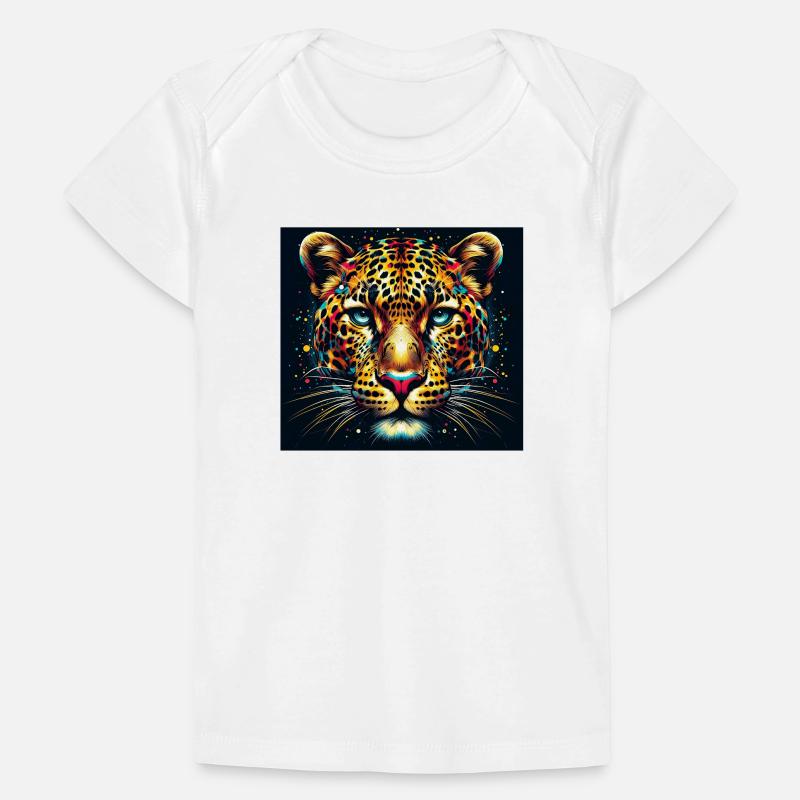 Léopard T-shirt Premium bébé bio