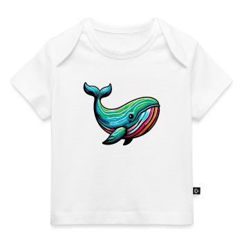 Wal - Baby Premium Organic T-Shirt - Weiß - Vorne