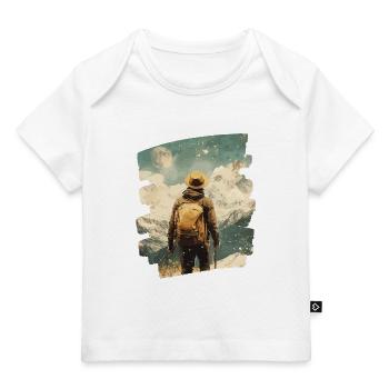 Montagnes - T-shirt Premium bébé bio - blanc - Devant