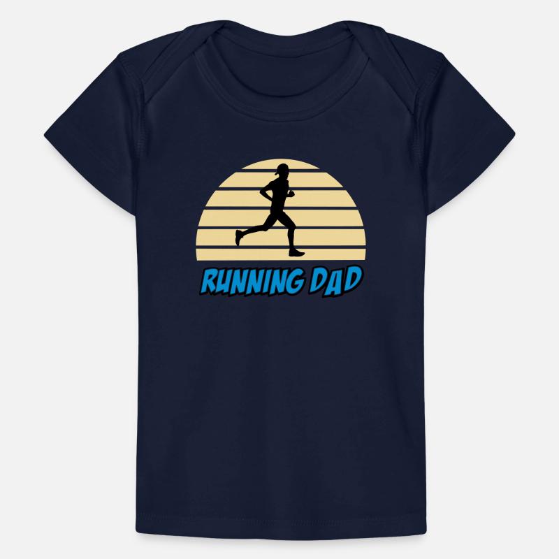 Running dad T-shirt Premium bébé bio