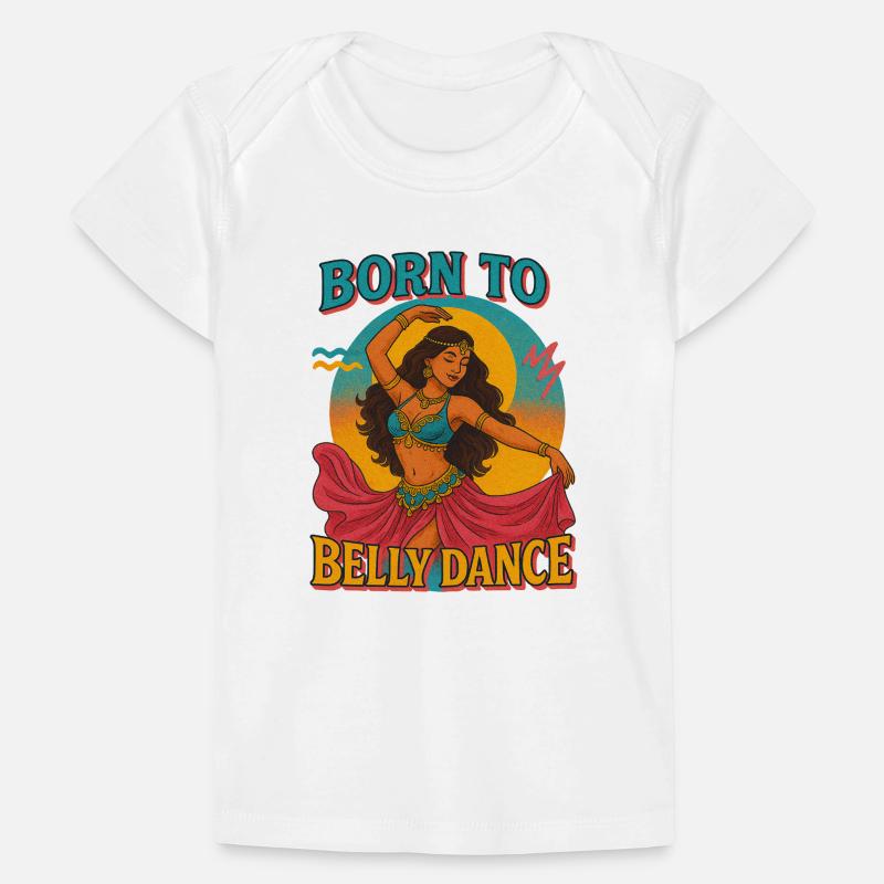 Belly Dance Inspired Boho Illustration Baby Premium Organic T-shirt