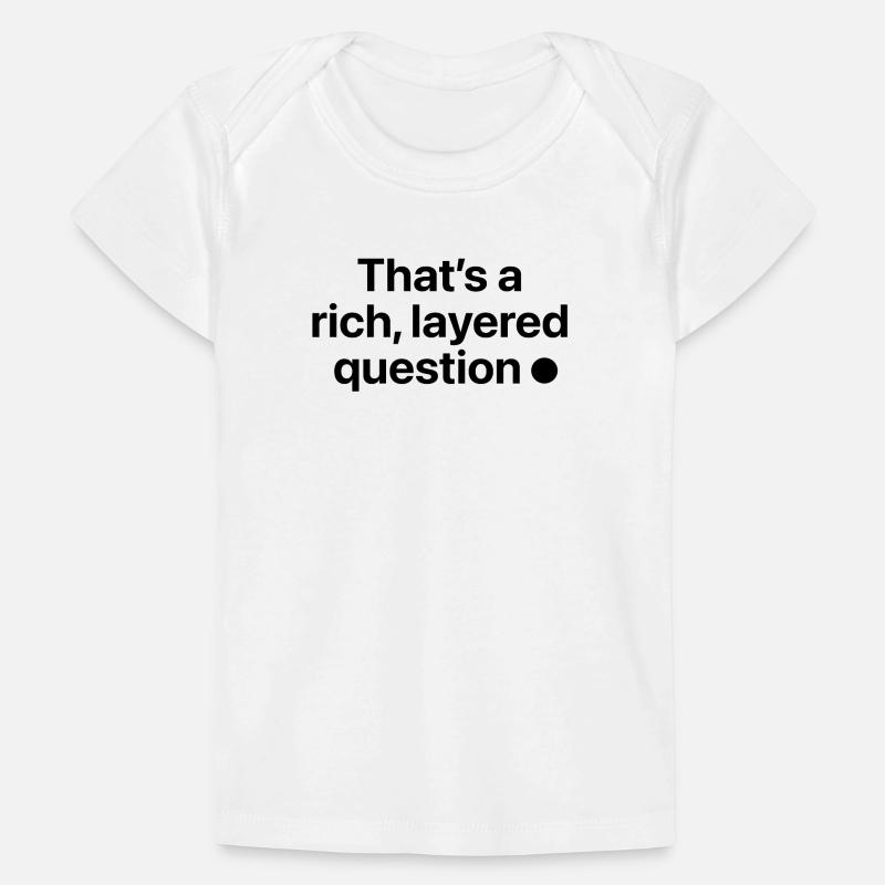 C’est une question riche et complexe T-shirt Premium bébé bio