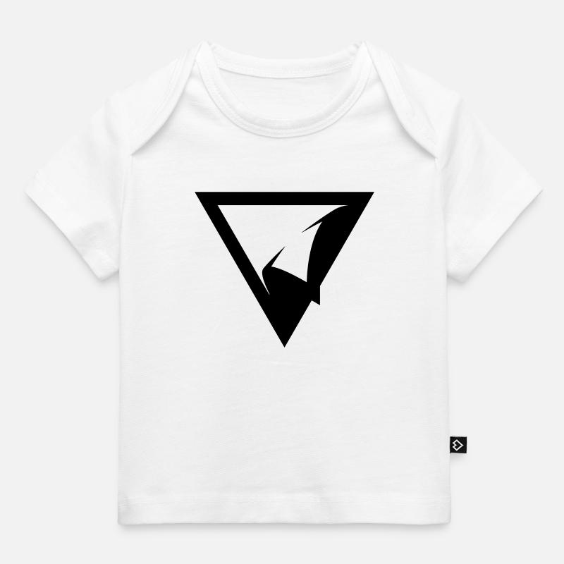 ÉCUSSON TRIANGLE - T-shirt Premium bébé bio - blanc