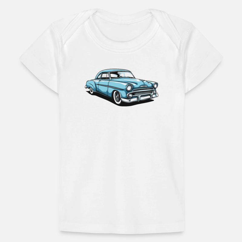 Nostalgic retro car design Baby Premium Organic T-shirt