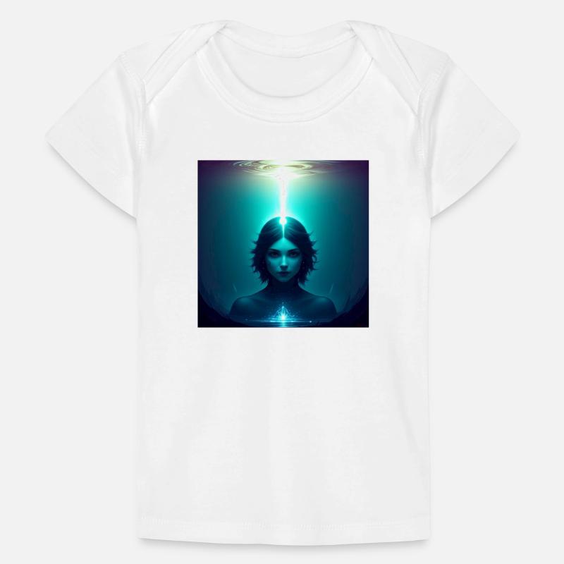 Ätherisches Frontlicht Baby Premium Organic T-Shirt