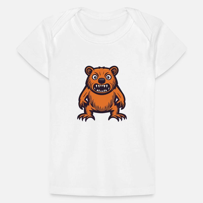 Biber Halloween Comic Lustig Baby Premium Organic T-Shirt