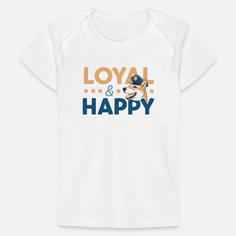 Loyal & Happy Graphic Baby Premium Organic T-shirt