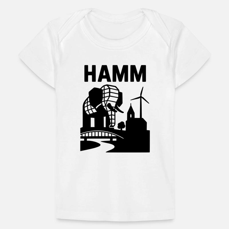 Monument de Hamm Westphalie T-shirt Premium bébé bio