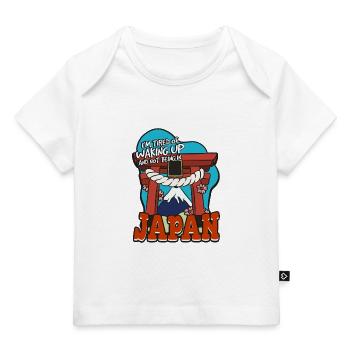 I'm Tired of Waking Up and Not Being in Japan - Baby Premium Organic T-shirt - white - Front