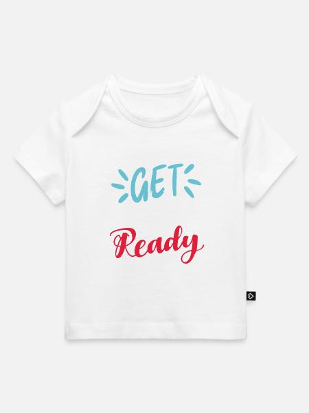 Bereit zum Skifahren - Baby Premium Organic T-Shirt - Weiß