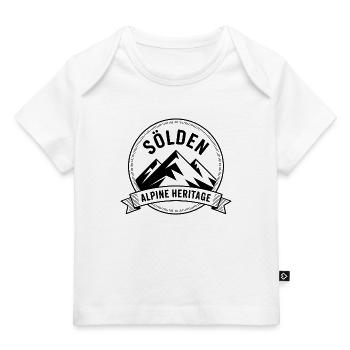 Sölden - Souvenir Design - Baby Premium Organic T-Shirt - Weiß - Vorne