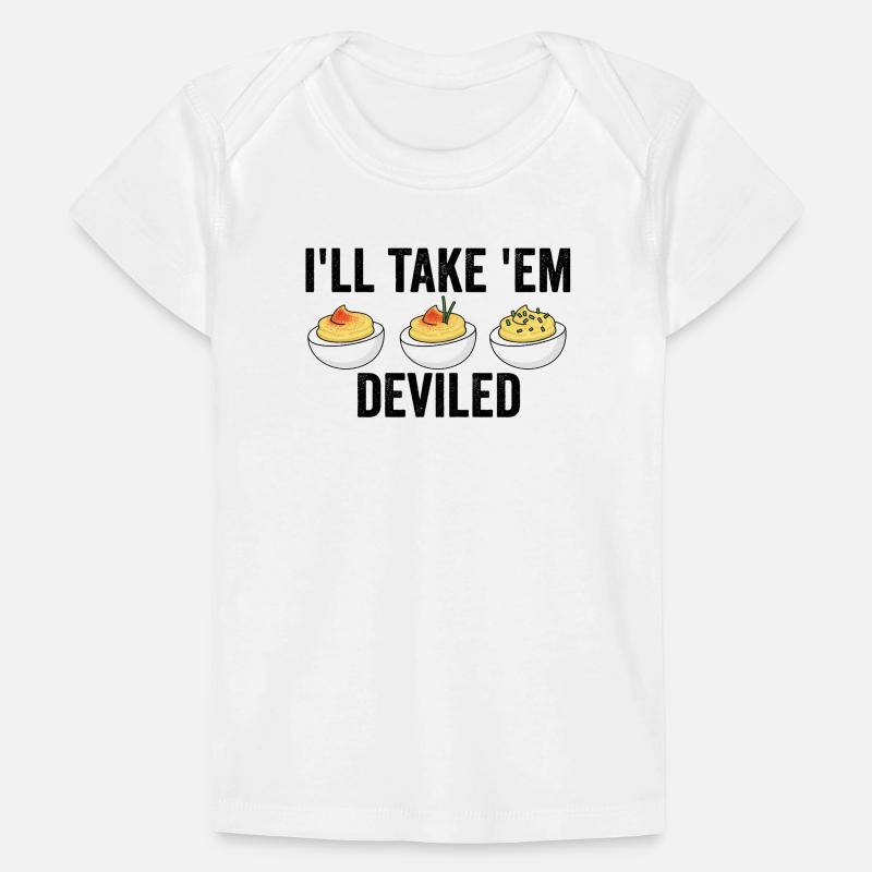 I'll take them, devilish Thanksgiving eggs Baby Premium Organic T-shirt