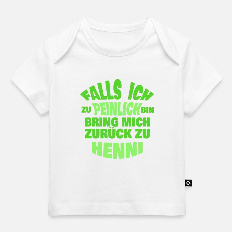 h - T-shirt Premium bébé bio - blanc