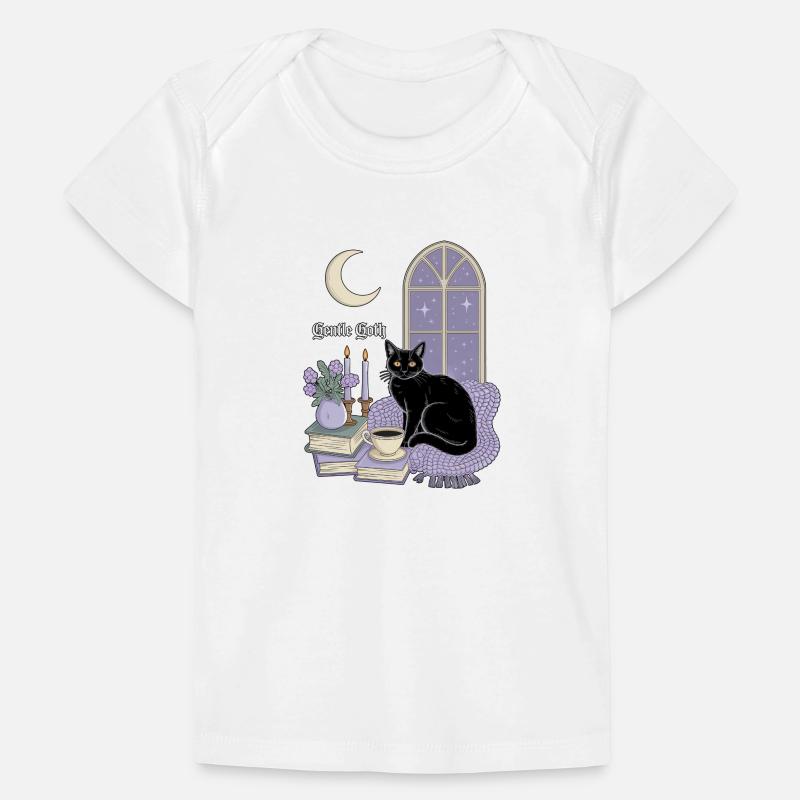Chat gothique doux, douillet gothique T-shirt Premium bébé bio