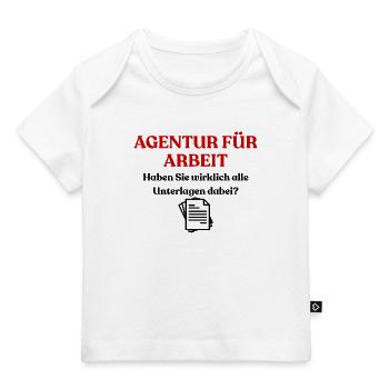 Agency for Employment Design - Baby Premium Organic T-shirt - white - Front