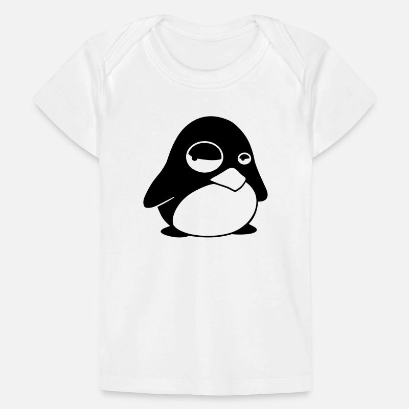 Grumpy Tux – Funny Linux Penguin for Nerds Baby Premium Organic T-shirt