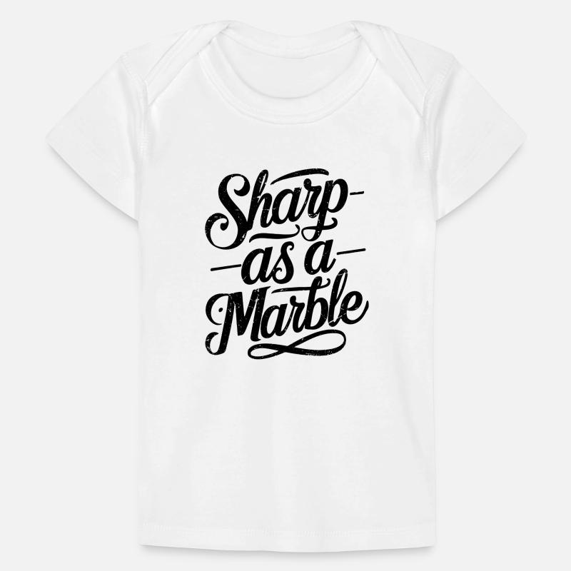 Sharp as a Marble Baby Premium Organic T-shirt