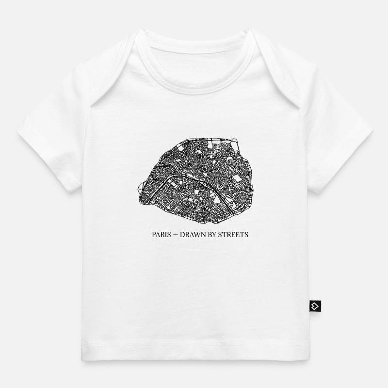Paris - T-shirt Premium bébé bio - blanc