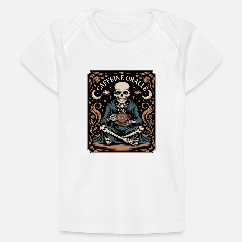Le Café Squelette de l’Oracle de la Caféine Oracle T-shirt Premium bébé bio