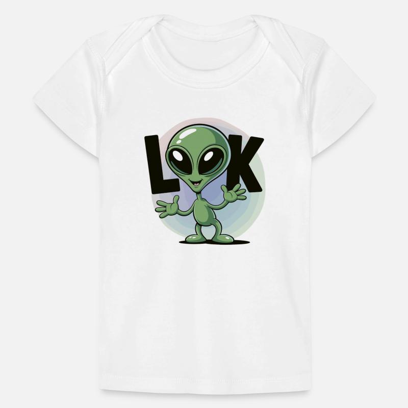Alien T-Shirt Sci-Fi Space Look Baby Premium Organic T-shirt